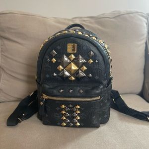 MCM studded women’s backpack